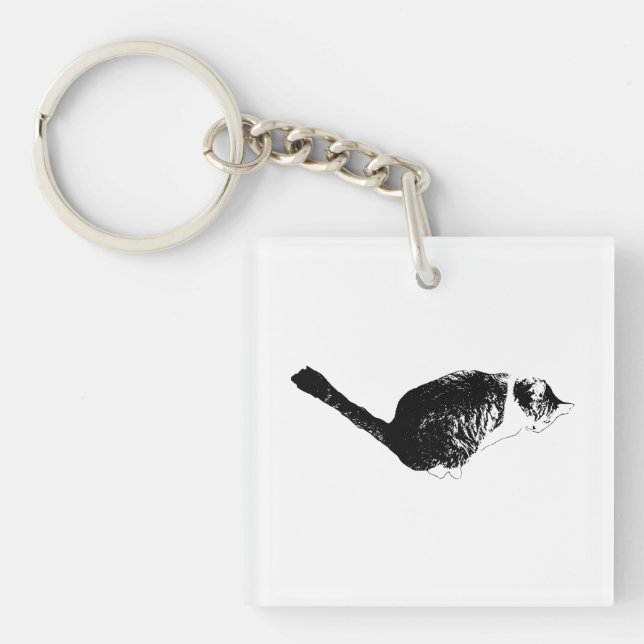 Black Trace, Calm Guide Key Ring (Front)