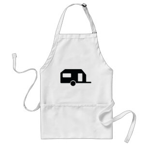 black trailer icon standard apron