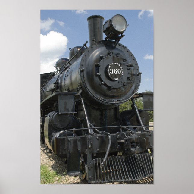 Black Train Poster (Front)