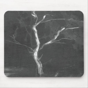 Black Tree Mousepad