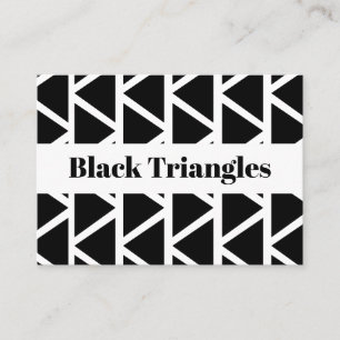 Black Triangle Business Card