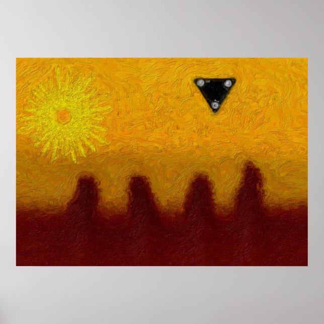 Black Triangle Poster (Front)