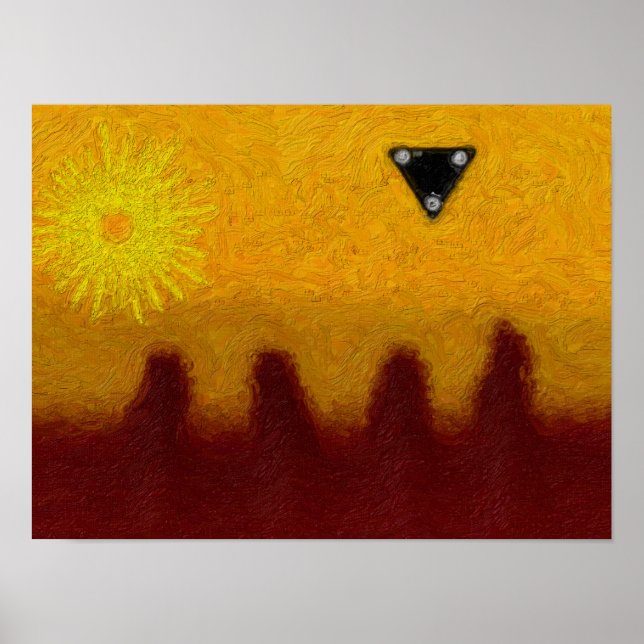 Black Triangle Poster (Front)