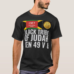 BLACK TRIBE OF JUDAH Basic Dark T-Shirt