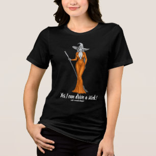 Black Tshirt Halloween Pretty Witch Funny Saying