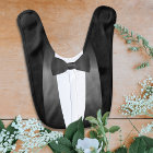 Black Tuxedo Wedding Baby Bib
