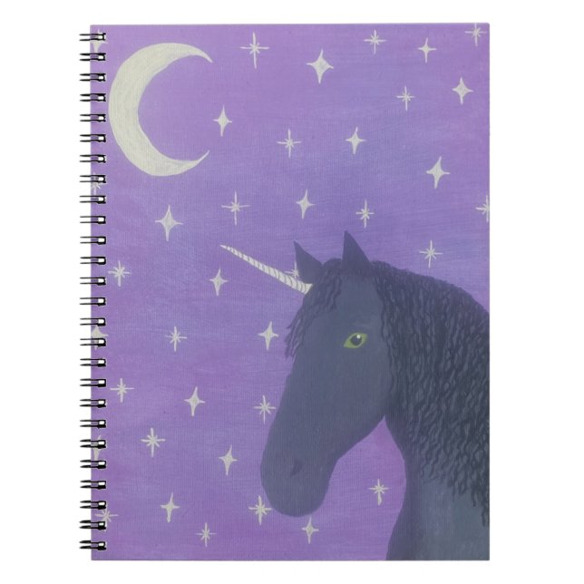 Black Unicorn Notebook (Front)