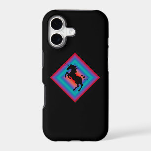 Black Unicorn Shield iPhone 5 Case