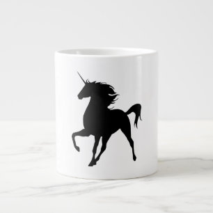 Black Unicorn Silhouette Mug
