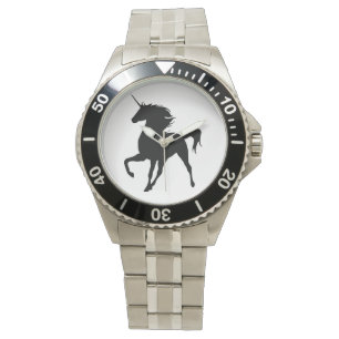 Black Unicorn Silhouette Watch