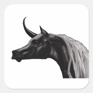 Black Unicorn Stickers