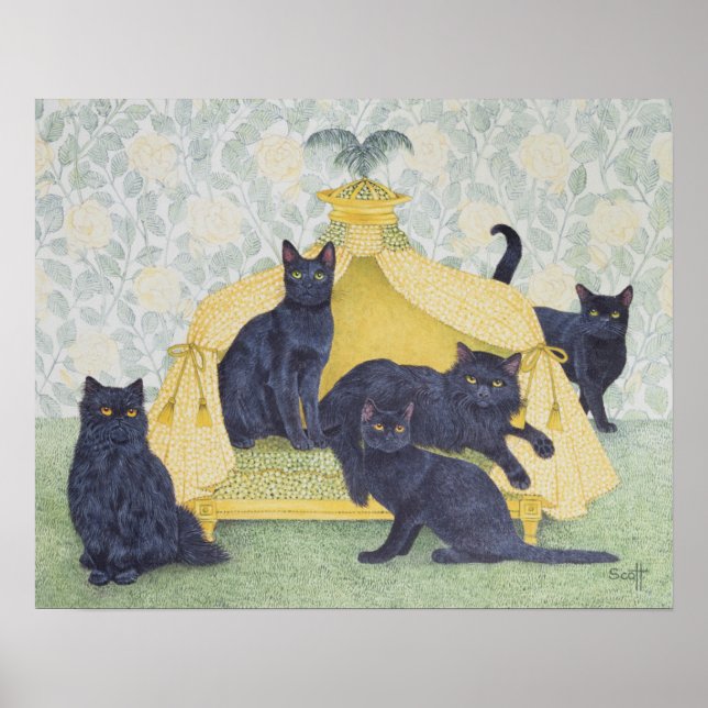 Black velvet poster (Front)