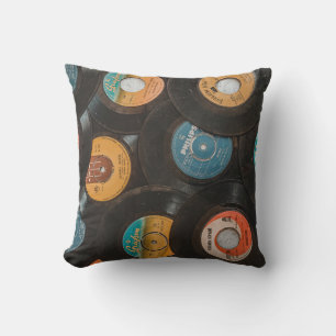 Black Vinyl Classic Records Cushion