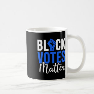 Black Votes Problem Election Voters Right Black Li Coffee Mug
