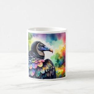 Black Vulture AREF1819 - Watercolor Coffee Mug