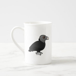 Black Vulture Bone China Mug