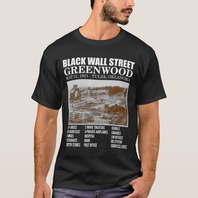 Black Wall Street T-Shirt (Front)