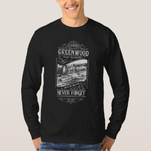 Black Wall Street Tulsa 1921 Oklahoma Greenwood 10 T-Shirt