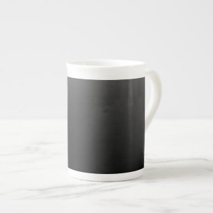 Black Wallpaper Bone China Mug