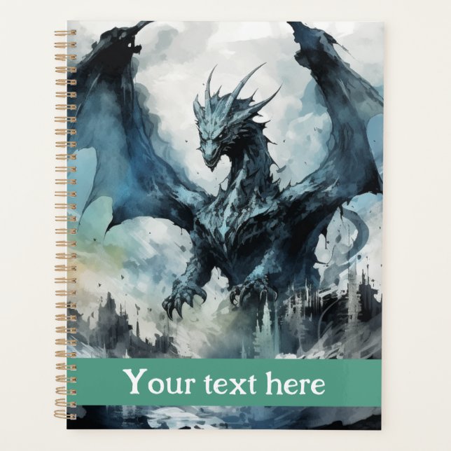 Black warrior Dragon 2 Planner (Front)
