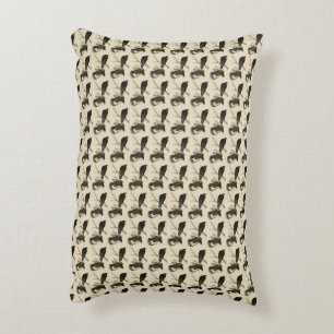 Black Warrior (Red-tailed Hawk) from Audubon Birds Decorative Cushion