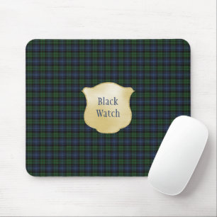 Black Watch Ancient Original Scottish Tartan Mouse Pad