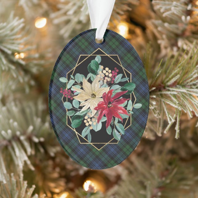 Black Watch Ancient Original Scottish Tartan Ornament (Tree)