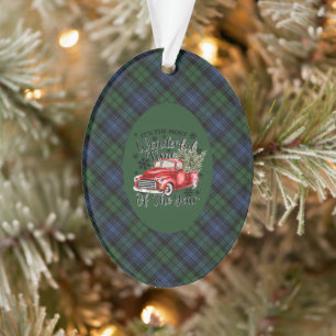 Black Watch Ancient Original Scottish Tartan  Ornament
