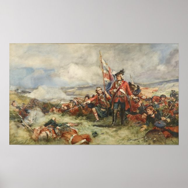 Black Watch at Fontenoy Poster (Front)