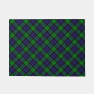Black Watch Campbell Tartan Doormat