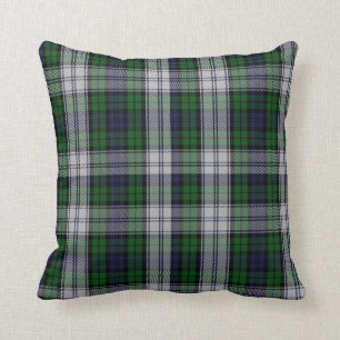 Black Watch Dress Tartan Plaid Pillow