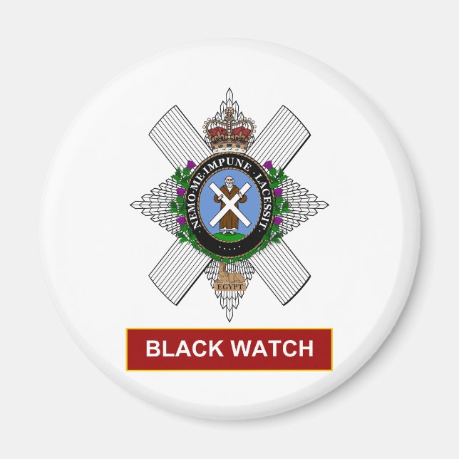 Black Watch Magnet (Front)