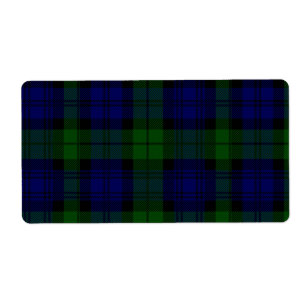 Black Watch Tartan Blue Green Plaid