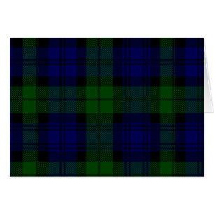 Black Watch Tartan Blue Green Plaid
