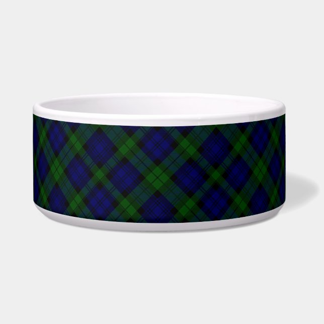 Black Watch Tartan Blue Green Plaid (Front)