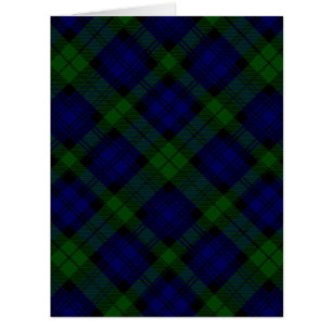 Black Watch Tartan Blue Green Plaid