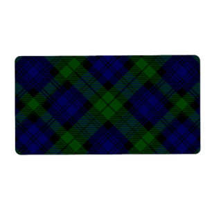 Black Watch Tartan Blue Green Plaid