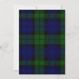 Black Watch Tartan Blue Green Plaid