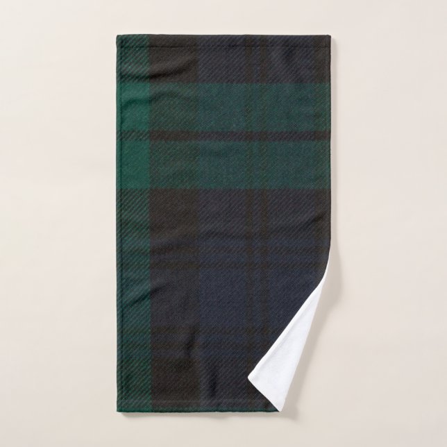 Black Watch Tartan Hand Towel (Hand Towel)