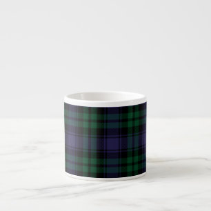 Black Watch Tartan, Plaid Espresso Cup