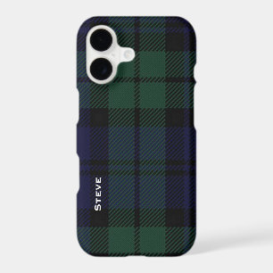 Black Watch Tartan Plaid iPhone 7 Plus Case