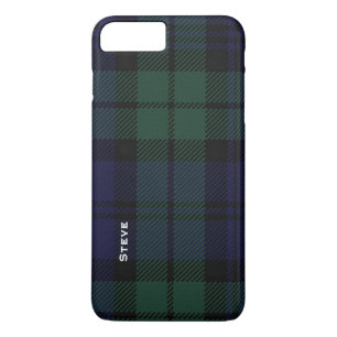 Black Watch Tartan Plaid iPhone 7 Plus Case