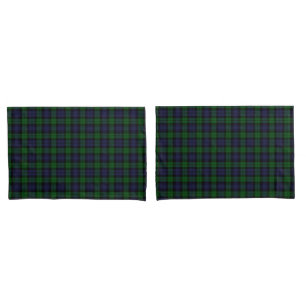 Black Watch Tartan Plaid Pillowcase