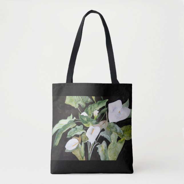 Black Watercolor Bag (Front)