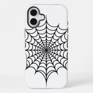 Black Web iPhone 16 Plus Case