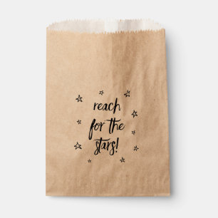 Black Wedding Stars Motivational Love Dreams Favour Bag