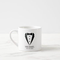 Black Wedding Tuxedo Suit Personalised Groomsmen