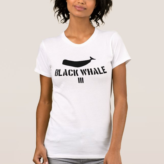 Black Whale III Tee For The Lllllladies (Design 1) (Front)