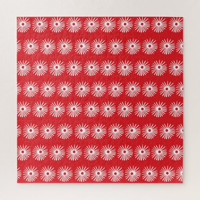 Black white, abstract floral texture. jigsaw puzzle (Vertical)