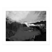 black white abstract landscape